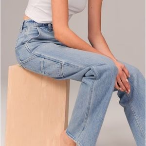 ABERCROMBIE HIGH RISE 90s RELAXED (cargo)